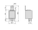 LED FLASHER 24V , 1027253, AV45.60.0106.01  - COBO USA