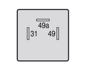 LED FLASHER 24V , 1027253, AV45.60.0106.01  - COBO USA
