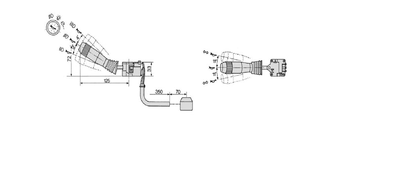 OEM Left Steering Column Switch SAP