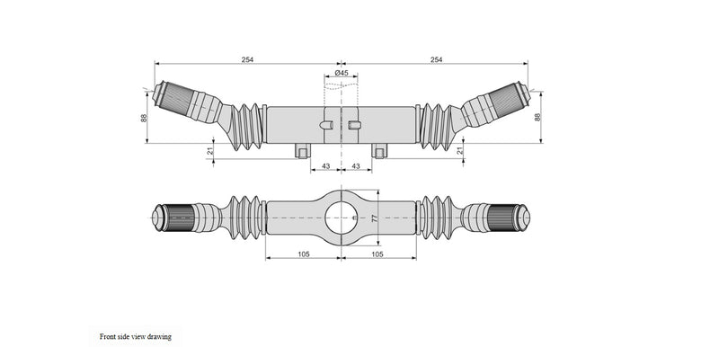 Left-hand side Column Stalk Switch - 1007752 / 01.574.500.01