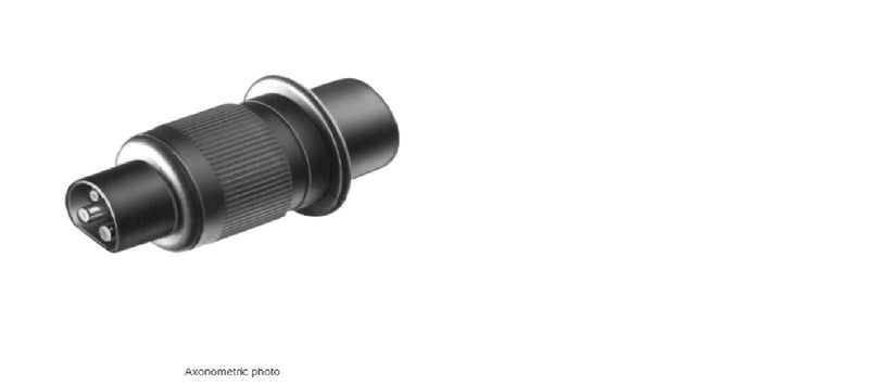 3 Pole Plug w/o cover COBO 25.036.200.18 SAP 1028170
