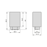 FLASHER UNIT ISO 12V 8X21W SPARE PP -1078478 - 19.0095.0000.01  - COBO USA
