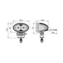 LED Work Lamp 10V-30V - AV.05.0047.01 - COBO USA -OEM