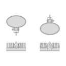 LED Spot Light - Oval Work Lamp 1014622  - COBO USA