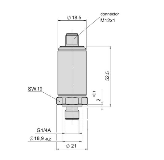 PRESSURE TRANSDUCER 250 BAR