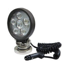 LED ADJUSTABLE WORKLAMP Magnet base -- 10/30V, 18 WATT, 100MM/CABLE + PLUG  - COBO USA -1014843
