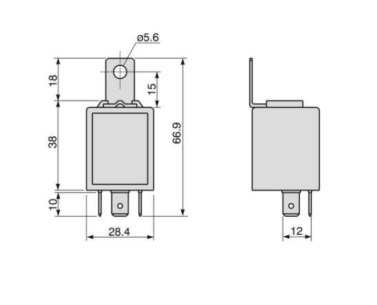 LED FLASHER 24V , 1027253, AV45.60.0106.01  - COBO USA