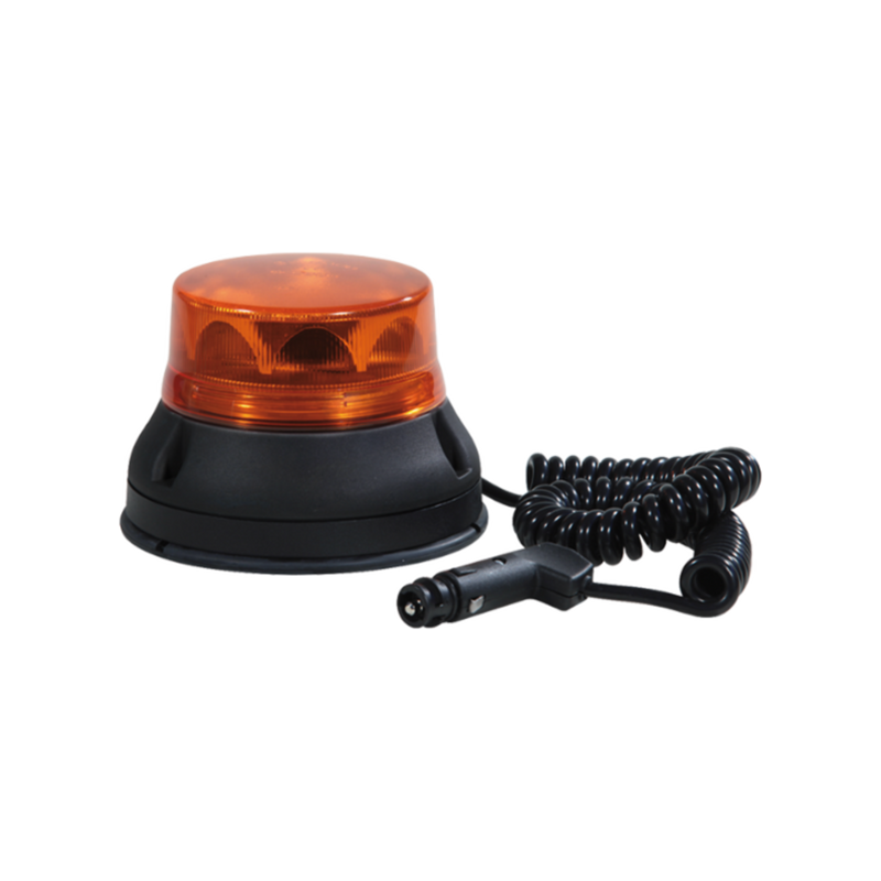 Magnetic Mounting- Plug-in LED- FLASHING/BEACON A HOMOLOGATED-AMBER p/n 1031323  - COBO USA